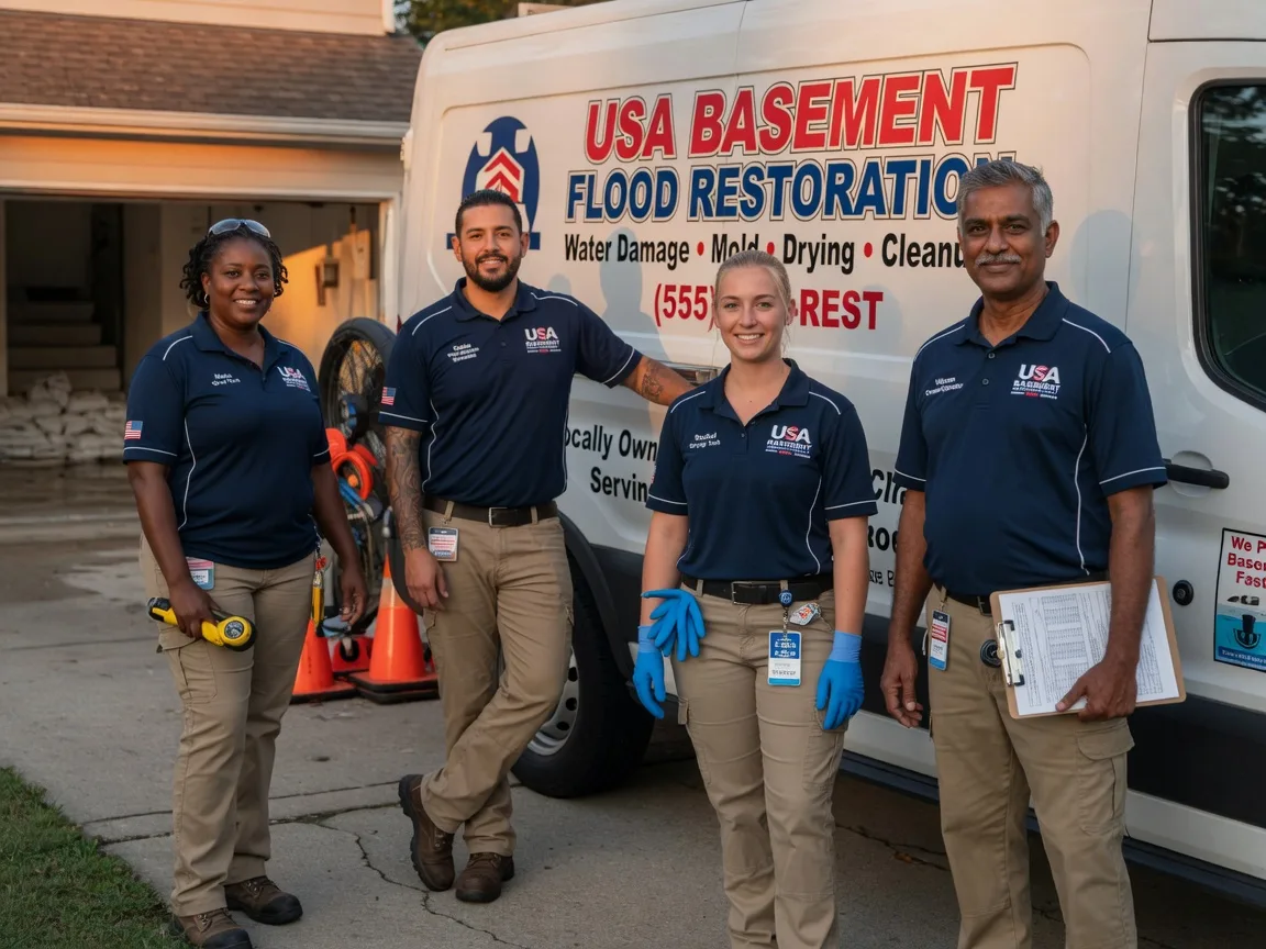 Basement Flood Cleanup company in Bear Creek, WI