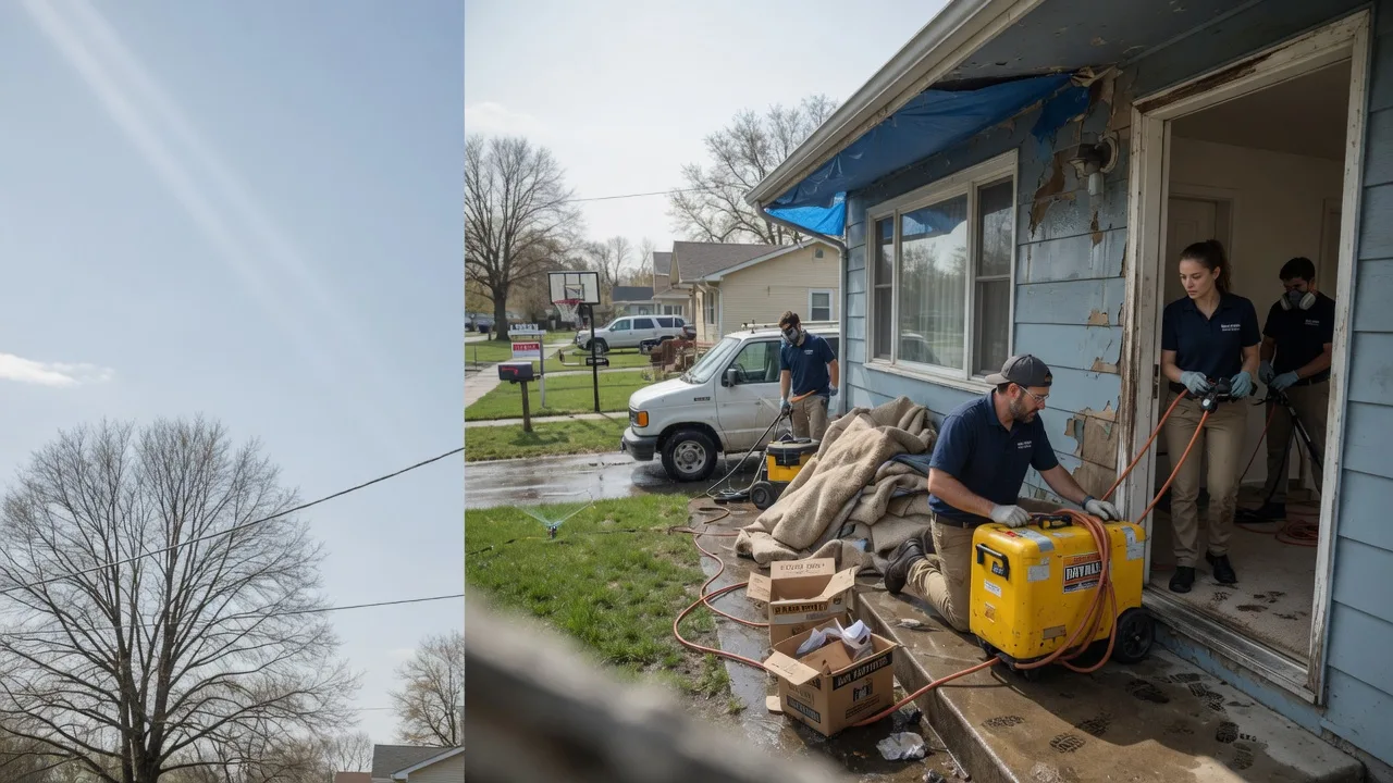 Basement Flood Cleanup in Bear Creek, WI near me